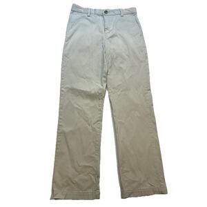 Vineyard Vines Youth Khaki Pants Size 14 Adjustable Waist Chino Beige Boys